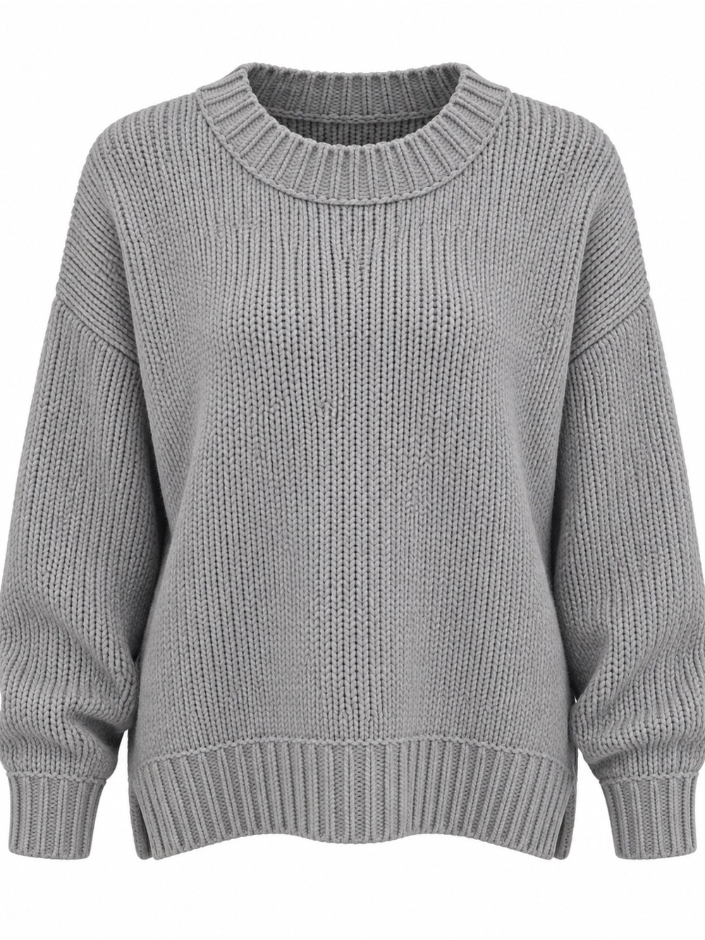 aerie Men's Crewneck Sweater in Dusty Blue
